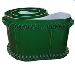 裙邊擋板輸送帶